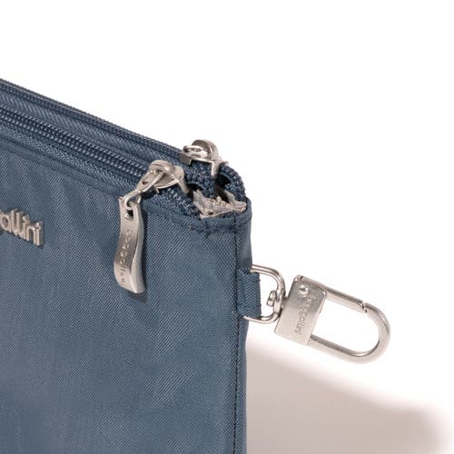 Baggallini On The Go Daily Rfid Zip Pouch In Gray