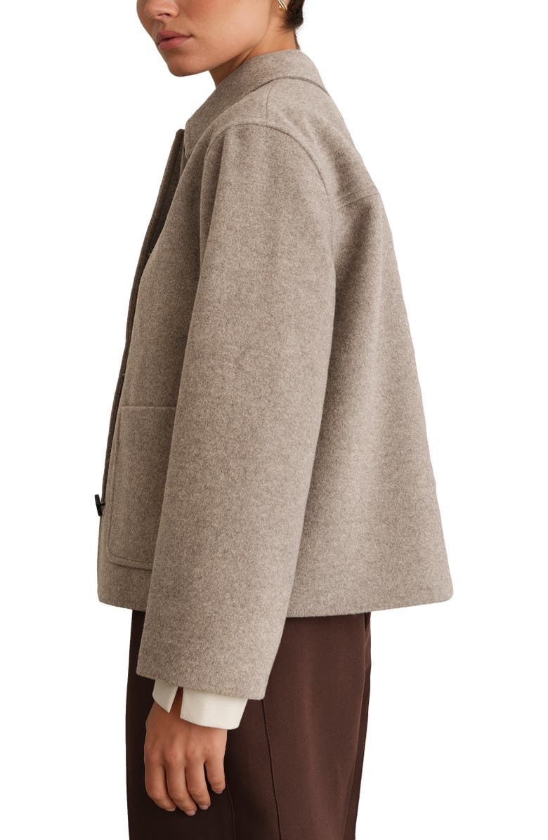 HOBBS LONDON Milly Jacket, Alternate, color, Stone Grey