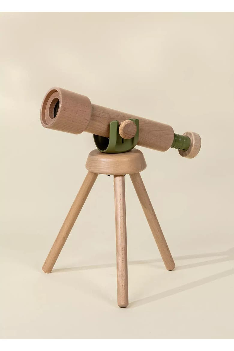 Wooden Tripod Telescope - 15x Zoom, Main, color, Natural Wood