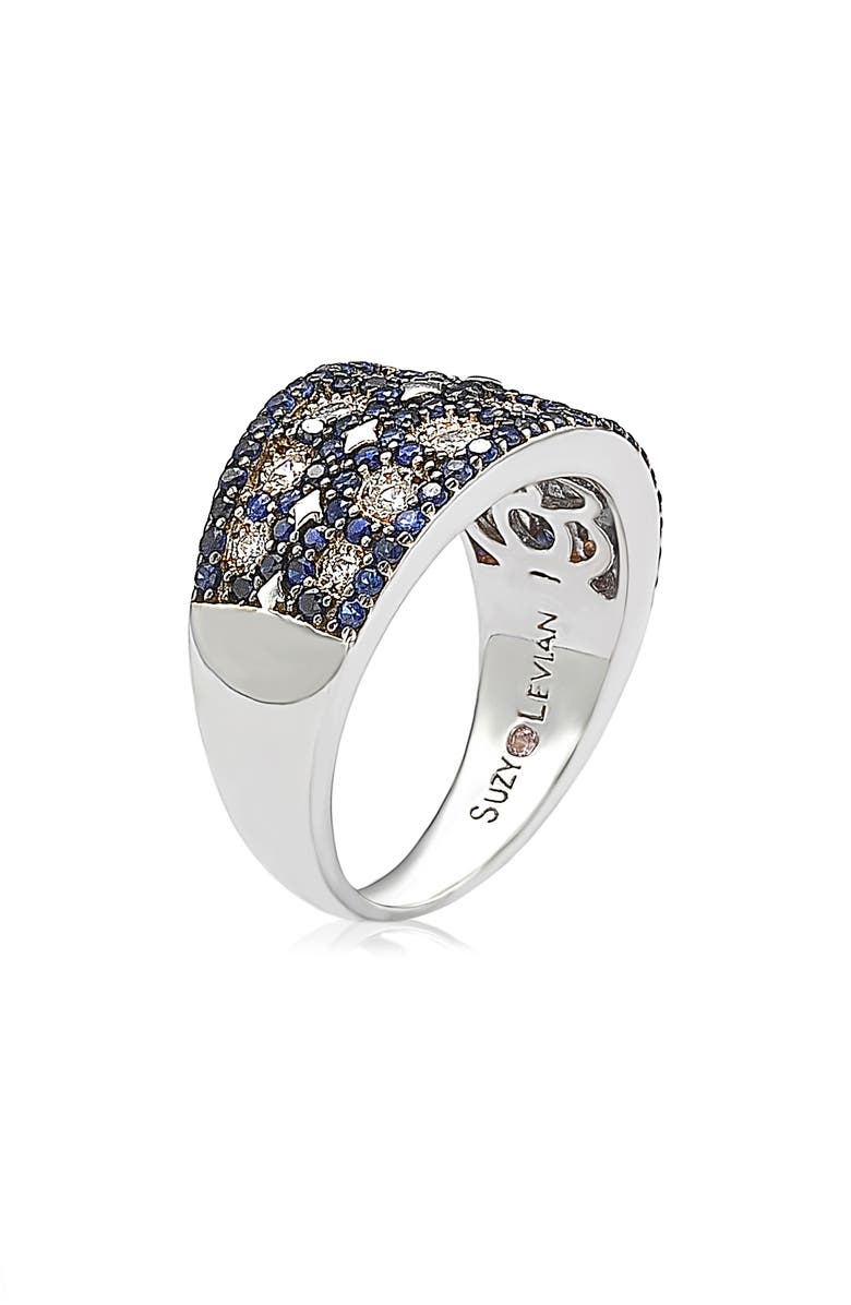 SUZY LEVIAN Mosaic Cubic Zirconia Ring, Alternate, color, 