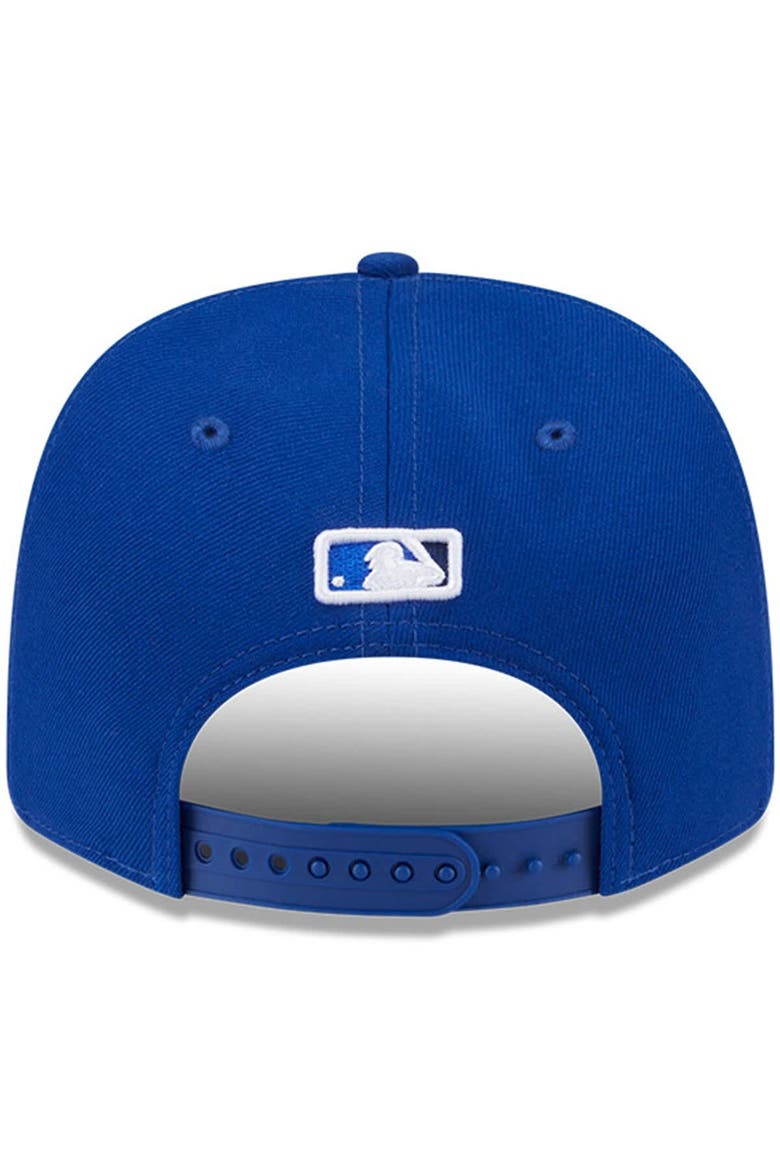 Men's New Era  Royal Toronto Blue Jays Player Replica 9SEVENTY Adjustable Hat, Alternate, color, Royal