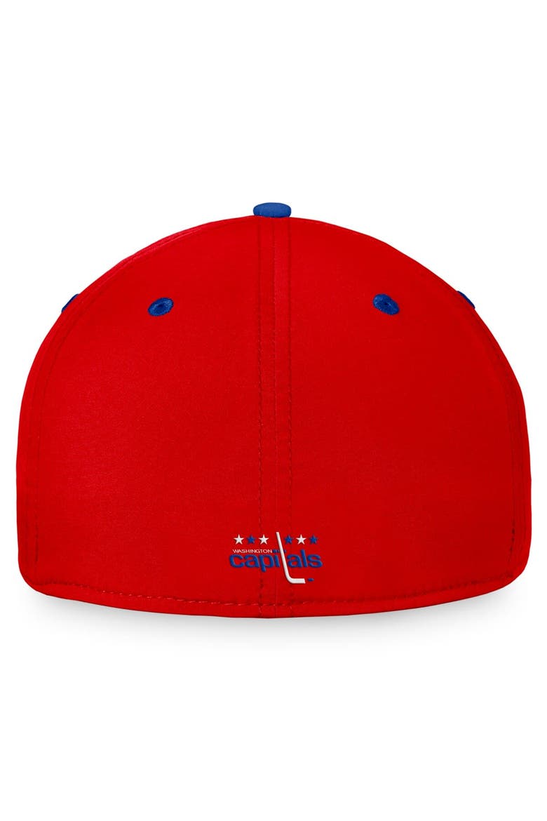 Men's Fanatics Branded Red/Blue Washington Capitals Heritage Vintage Flex Hat, Alternate, color, Red