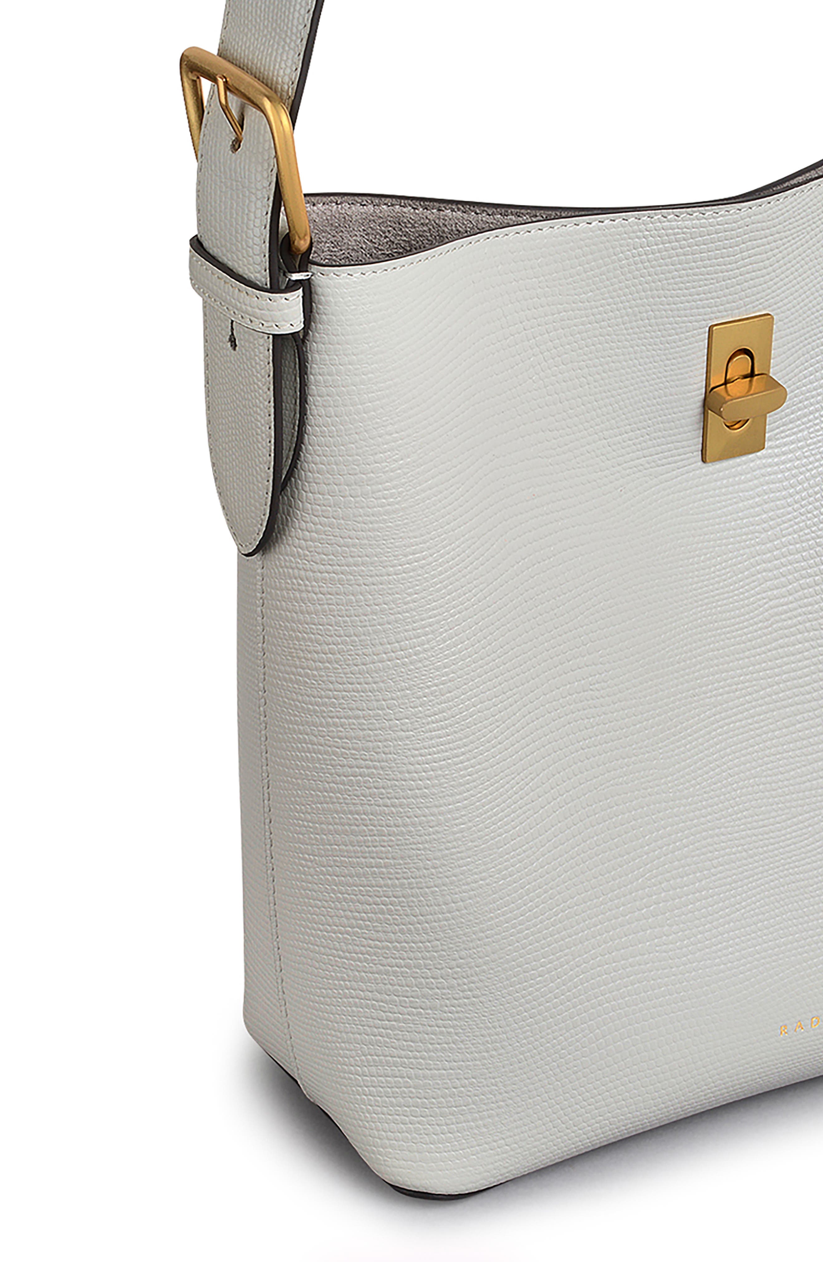 Radley Threadneedle Street Leather Crossbody Bag, Alternate, color, Mist