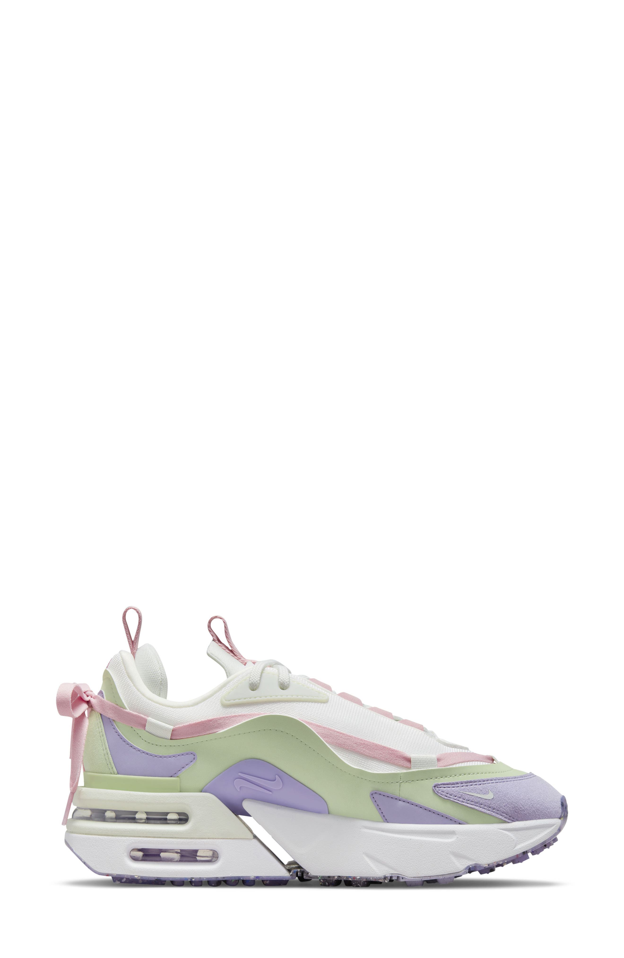 Air Max Furyosa Sneaker, Alternate, color, SUMMIT WHITE/ PURPLE DAWN