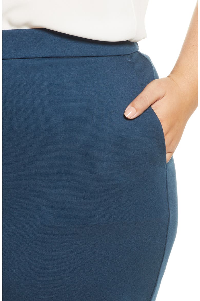 Slouchy Tencel® Lyocell Blend Ankle Pants, Alternate, color, STORM