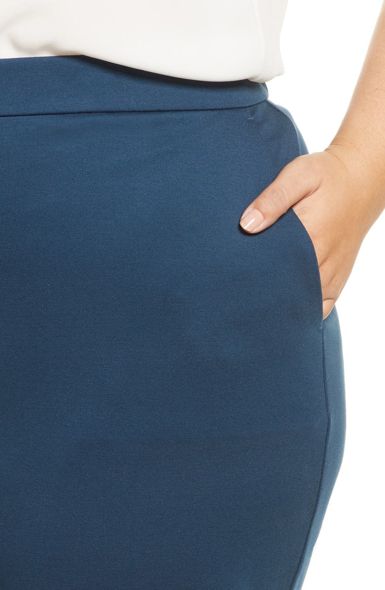 Eileen Fisher Slouchy Tencel<sup>®</sup> Lyocell Blend Ankle Pants, Alternate, color,