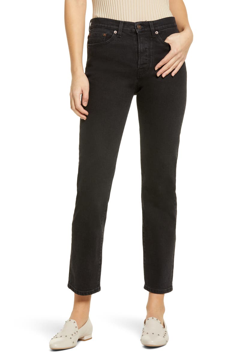 JEANERICA Classic Straight Leg Jeans, Main, color, 