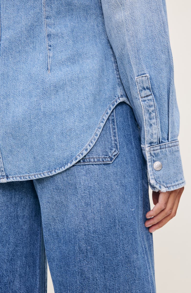 DL1961 Ines Denim Shirt, Alternate, color,