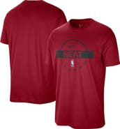 Nike Men's Nike  Red Miami Heat Authentic Practice T-Shirt