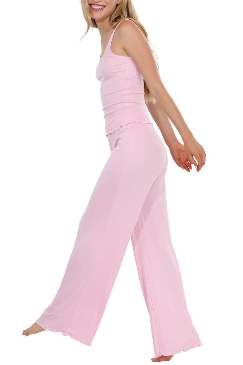 Blissful Pointelle Pajamas, Alternate, color, TULLE
