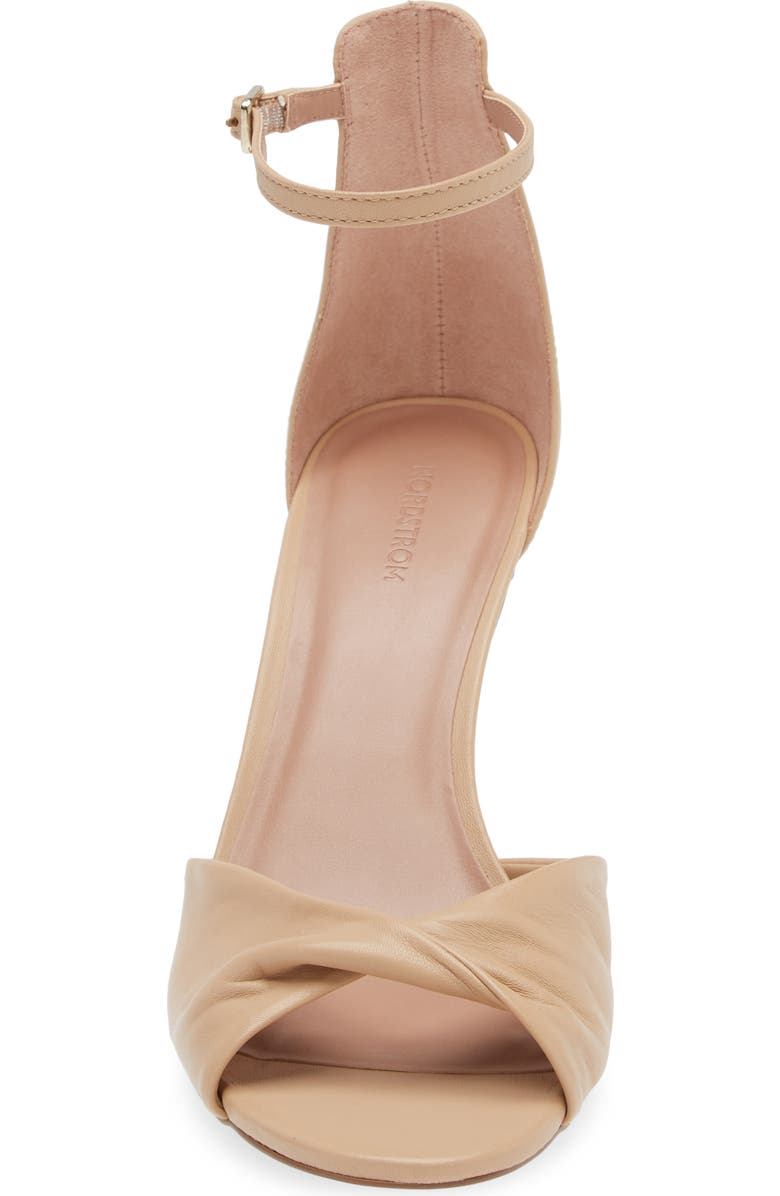 Nordstrom Anders Ankle Strap Sandal, Alternate, color, Tan Candy