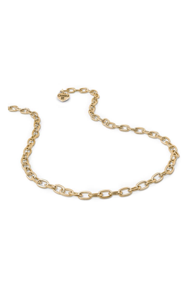 CHARM IT!<sup>®</sup> Goldtone Chain Necklace, Main, color, Gold