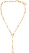 Panacea Textured Bar Y-Necklace