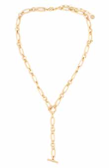 Panacea Textured Bar Y-Necklace