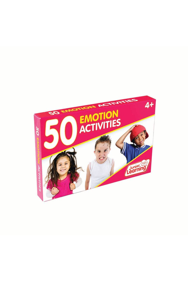 50 Emotion Activity Cards, Alternate, color, Multicolored