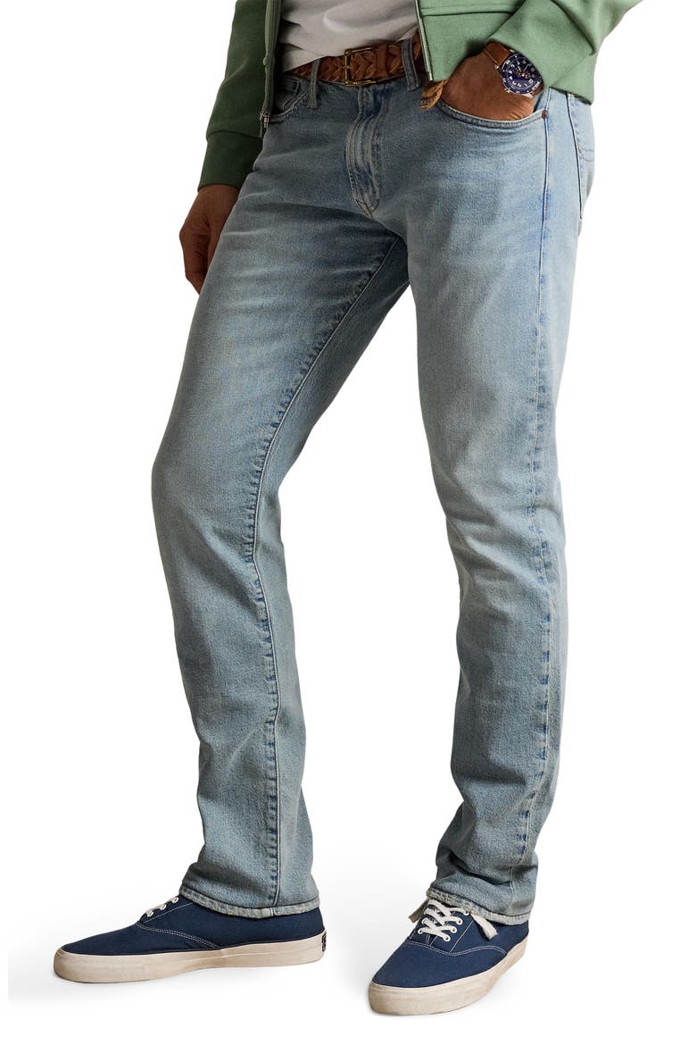 Varick Slim Straight Leg Jeans, Alternate, color, DONNELY