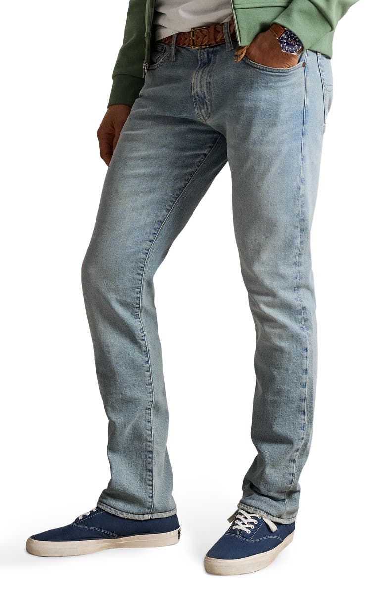 Polo Ralph Lauren Varick Slim Straight Leg Jeans, Alternate, color, Donnely