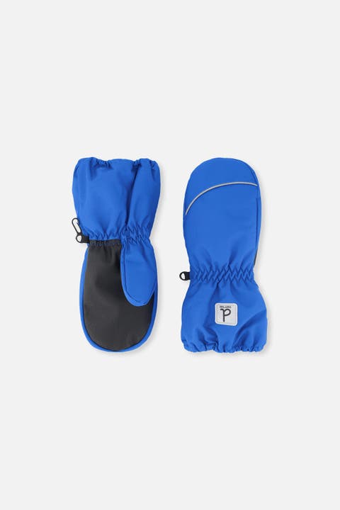 Boy Play Waterproof Rubberized Palm Winter Mittens