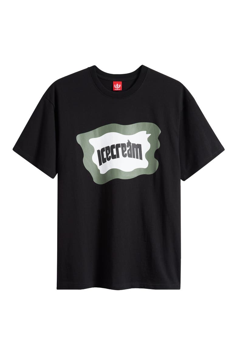 Flag Graphic T-Shirt, Alternate, color, BLACK