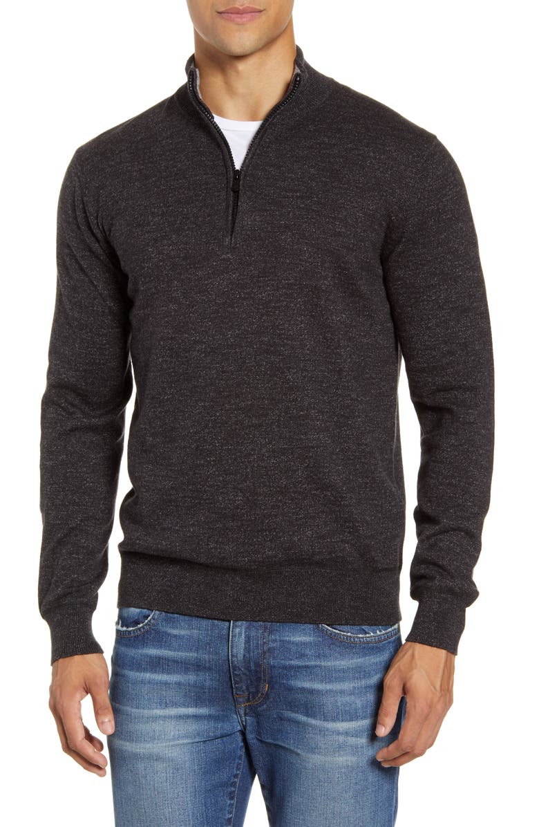 Faherty Sconset Half Zip Sweater, Main, color, 