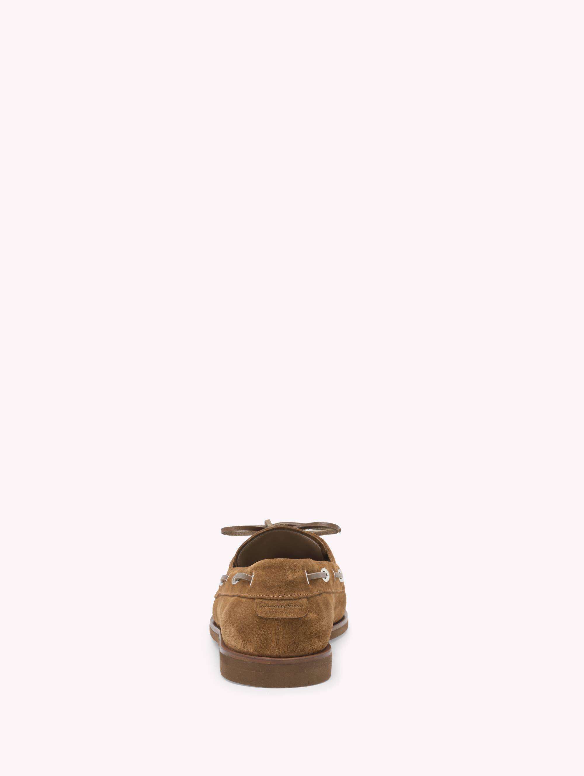 Gianvito Rossi Vandée Mocassin, Alternate, color, Brown Suede Leather