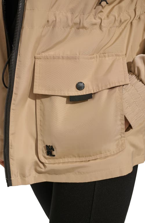 Karl Lagerfeld Paris Field Jacket In Camel