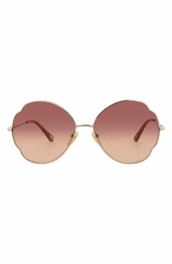 Chloé Core 60mm Round Sunglasses