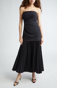 A.L.C. Austin Strapless A-Line Dress