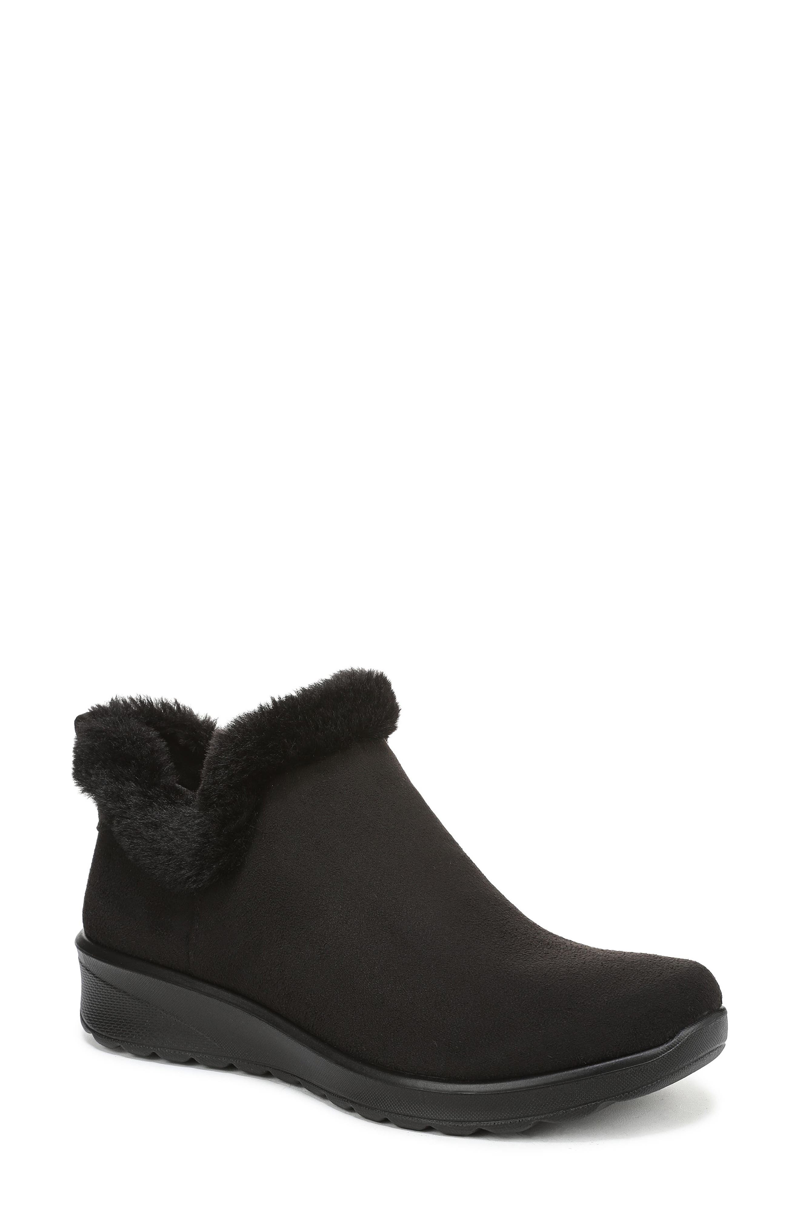 LifeStride Greatness Faux Fur Trim Bootie