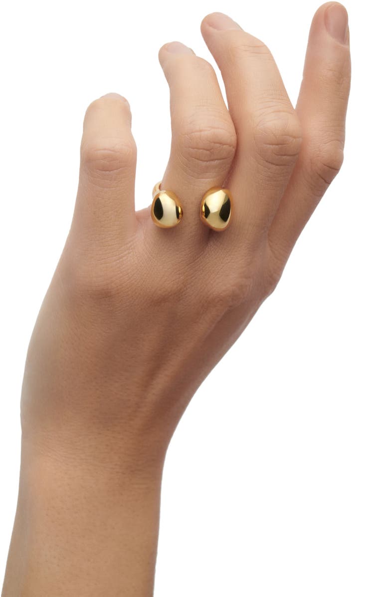 PDPAOLA Gravity Ring, Alternate, color, Gold