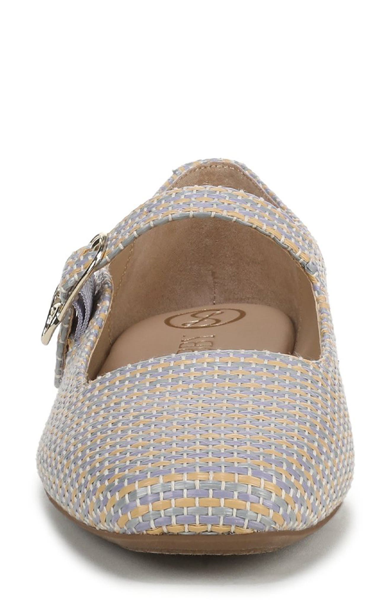 Fredi Mary Jane Flat, Alternate, color, IRIS SAGE MULTI