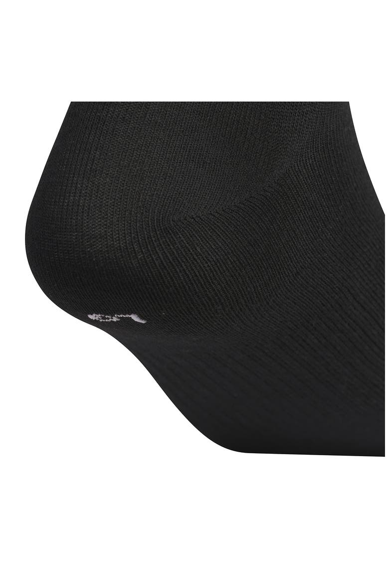 Superlite 6-Pack Quarter Socks, Alternate, color, BLACK