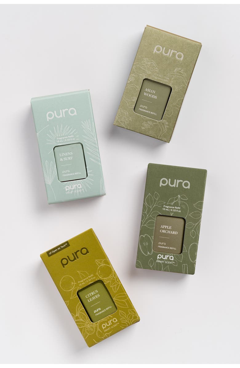 PURA Diffuser & 4-Pack Fragrance Refill Kit, Alternate, color, 