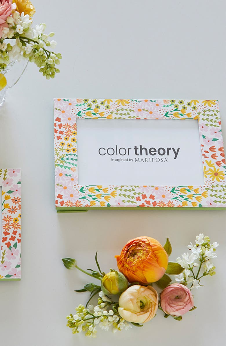 Mariposa Botanical & Meadow 4 x 6-Inch Picture Frame, Alternate, color, Pink Meadow