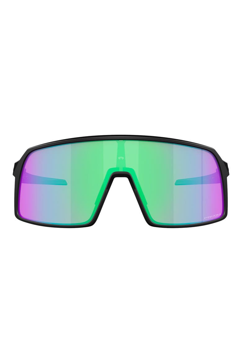 60mm Shield Sunglasses, Main, color, MATTE BLACK