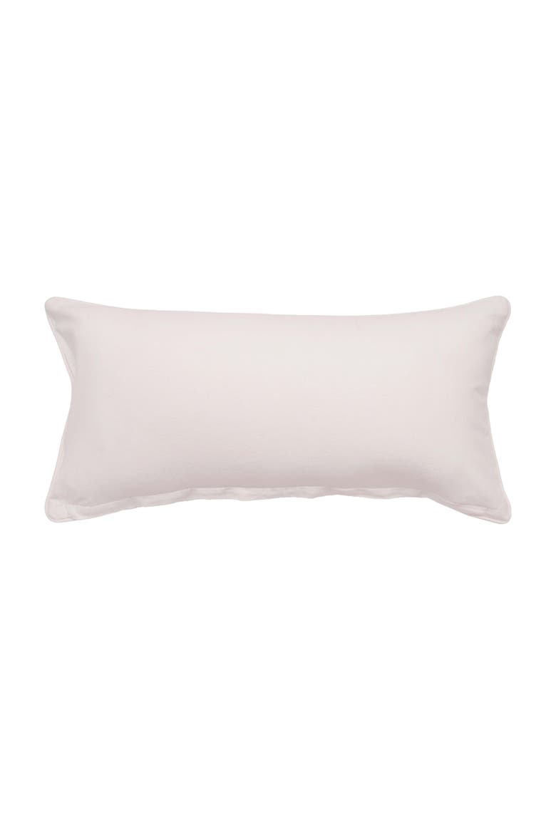 Take Me To The Ocean Phrase Cotton Blend Accent Pillow 12" x 24", Alternate, color, Blue