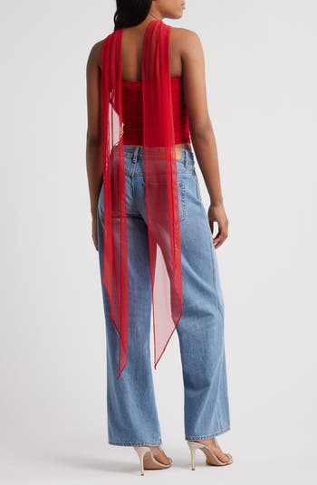 Hallie Corset Top & Scarf