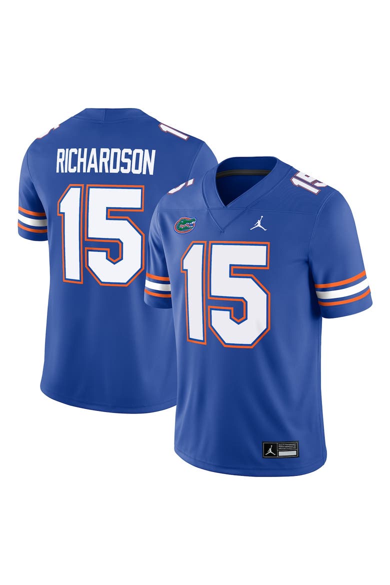 Men's Jordan Brand Anthony Richardson Royal Florida Gators Alumni Player Game Jersey, Main, color, Royal