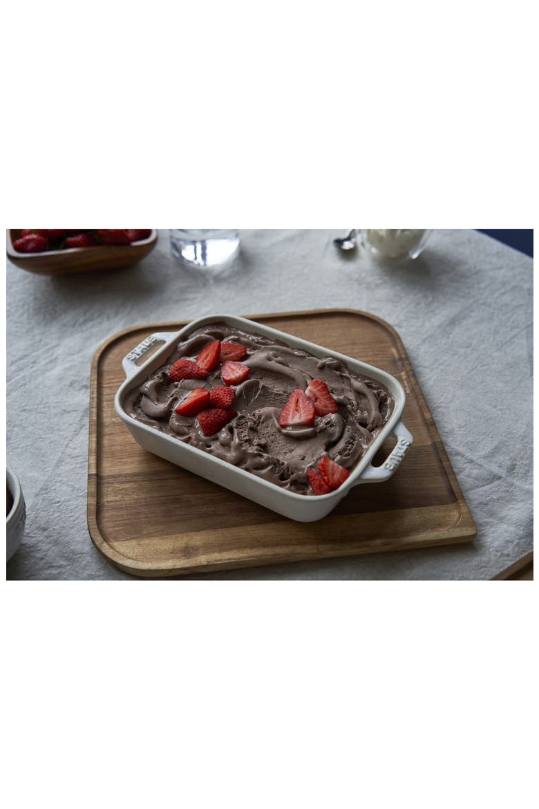 Rustic Red 2-Piece Rectangular Baking Dish Set, Alternate, color, RUSTIC IVORY