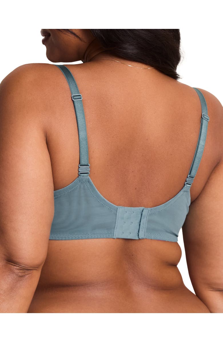 Adore Me Chelsi Unlined Demi Bra, Alternate, color, Light Blue