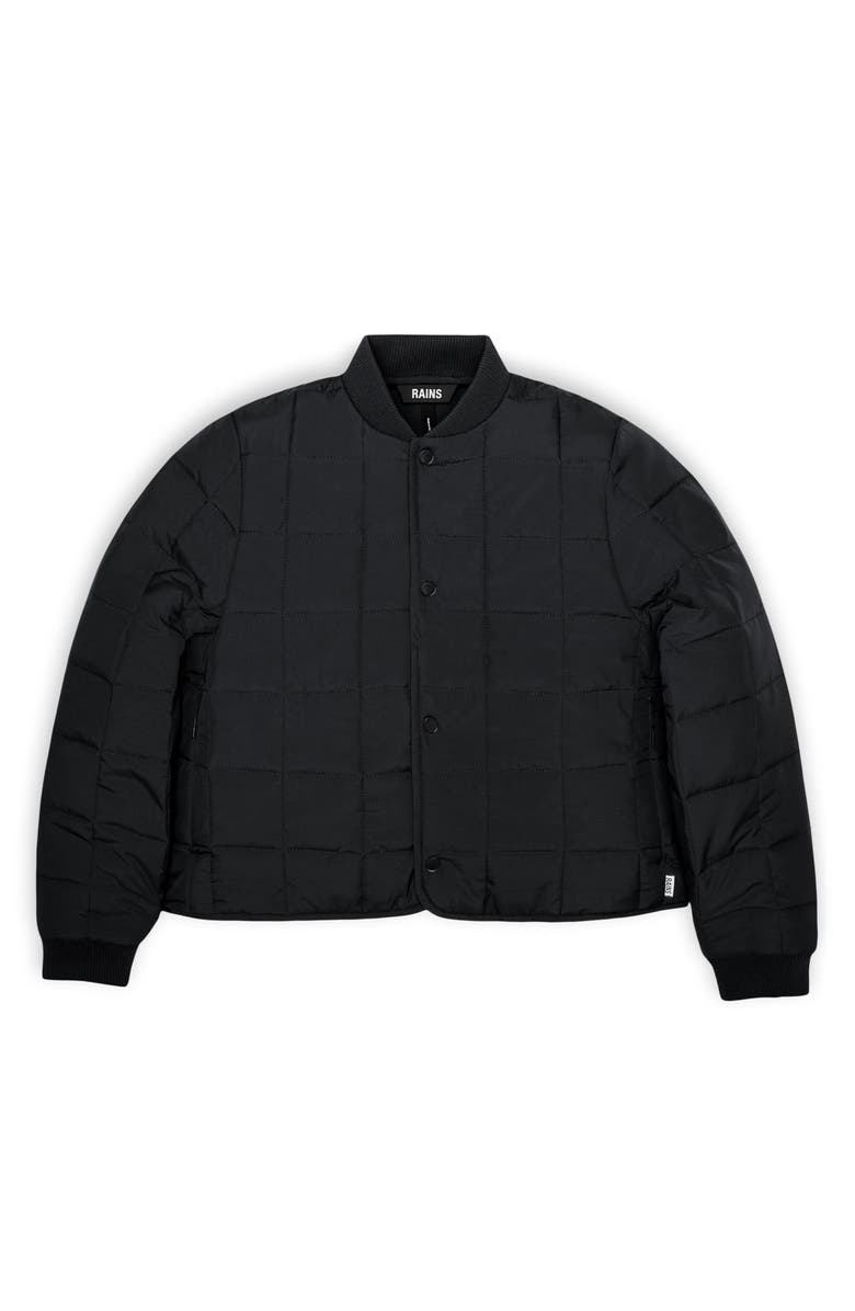 Rains Liner Bomber Jacket, Alternate, color, 