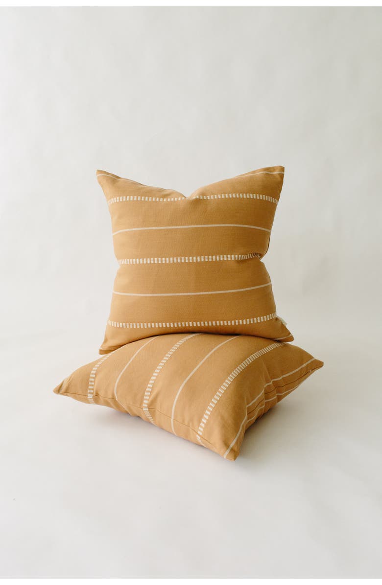 Loom Imports Brocade Pillow, Main, color, Rust