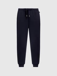 Manière De Voir Neoprene Minimal Tapered Fit Cuffed Joggers