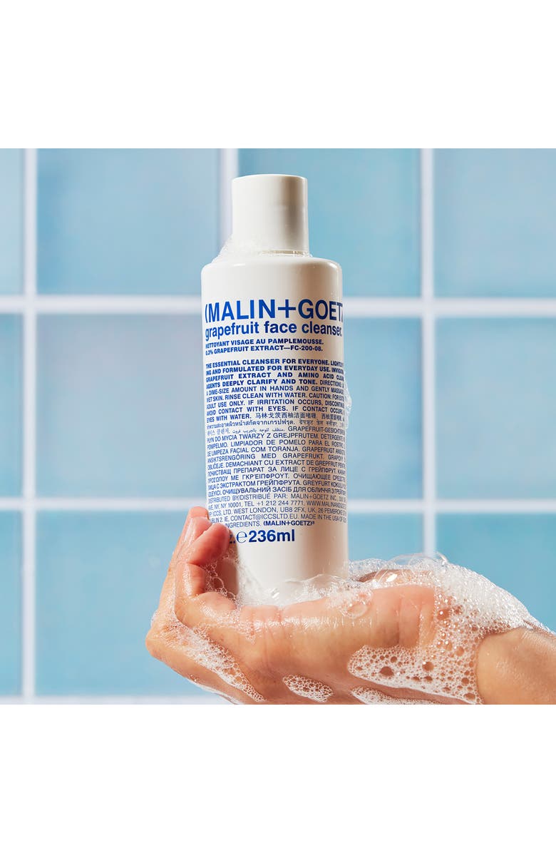 MALIN+GOETZ Grapefruit Face Cleanser, Alternate, color, White