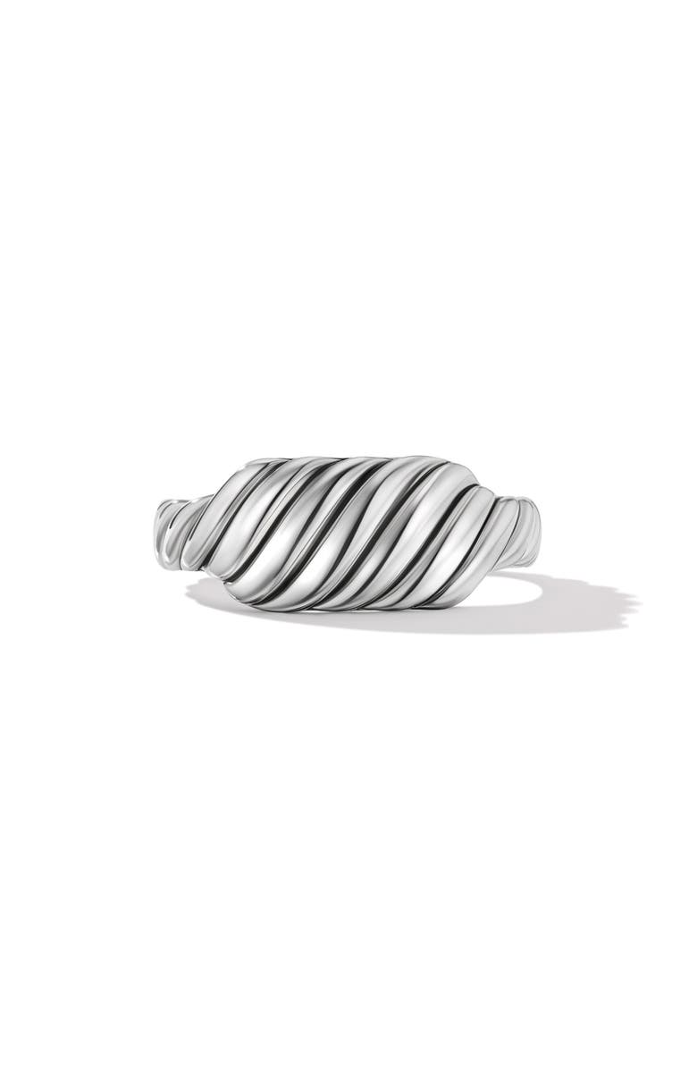 David Yurman Sculpted Cable Contour Ring, Alternate, color,