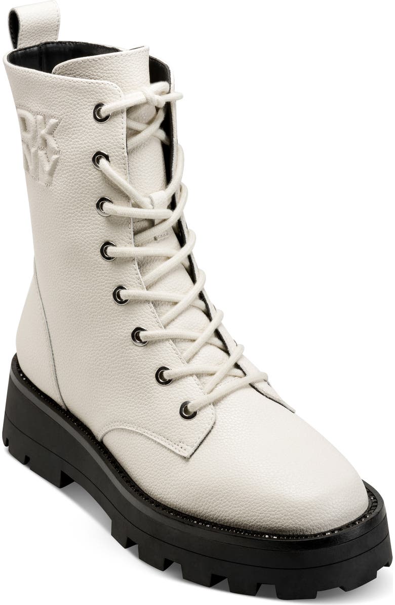 DKNY Sejal Platform Bootie, Main, color, Coconut