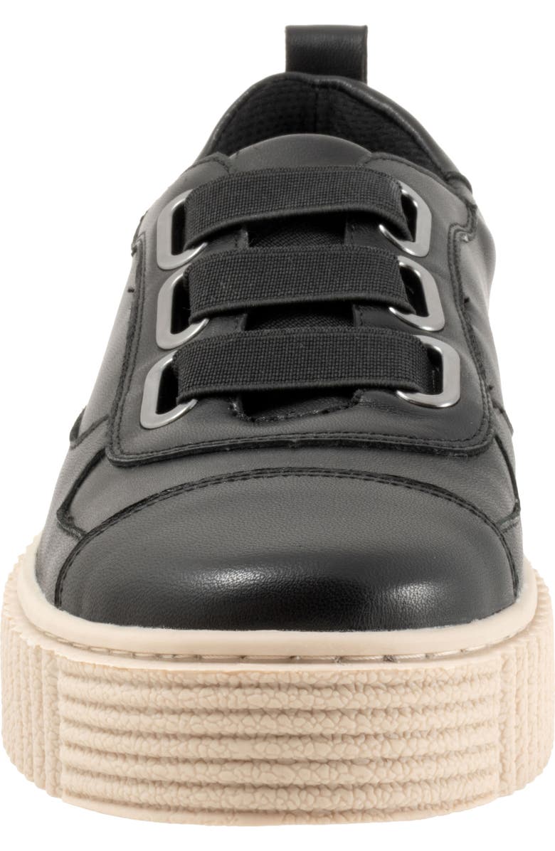 Trotters Bliss Platform Sneaker, Alternate, color, Black