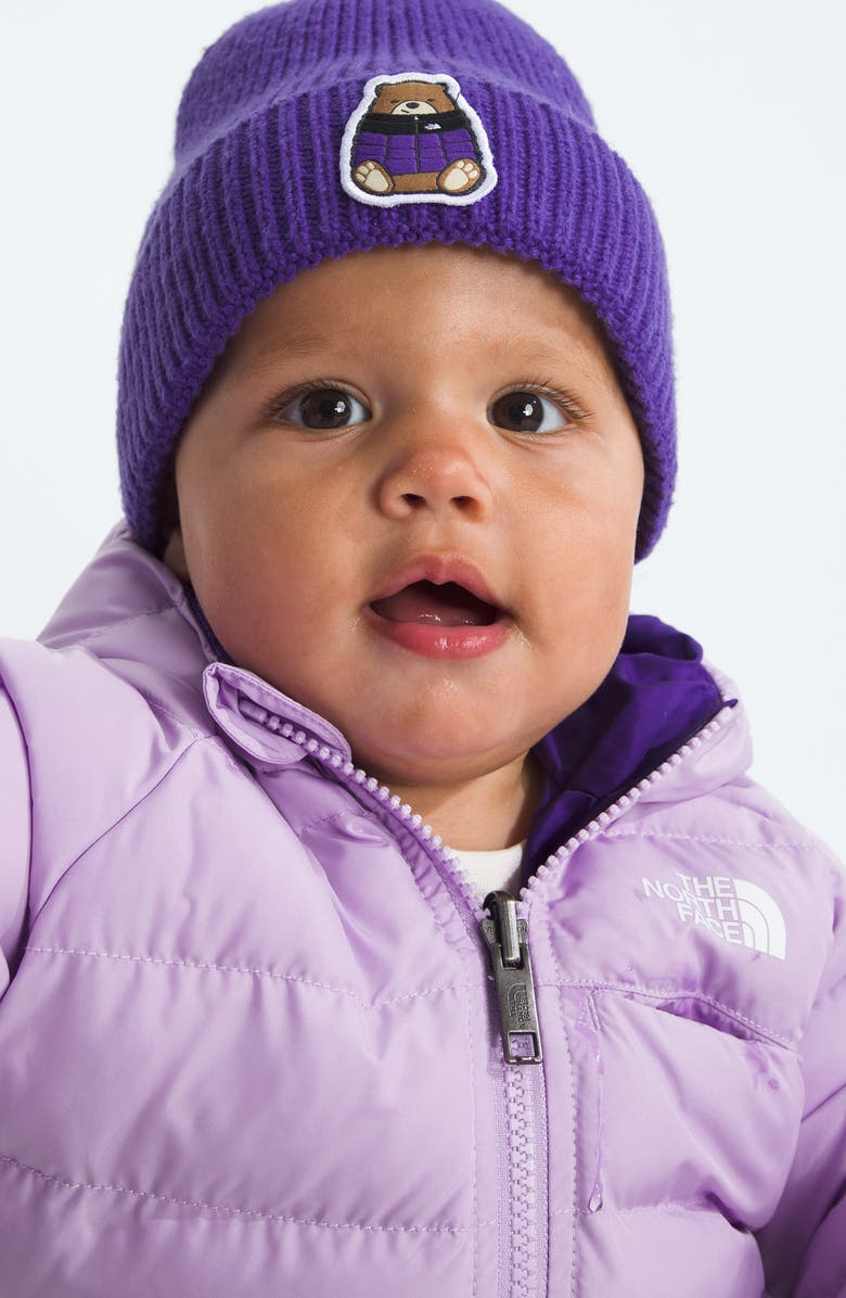 The North Face Kids' Perrito Reversible Water Repellent Hooded Jacket, Alternate, color, Lite Lilac