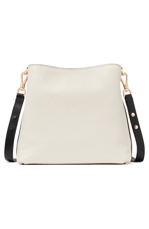 KATE SPADE KATE SPADE NEW YORK HUDSON COLORBLOCK PEBBLE LEATHER SHOULDER BAG