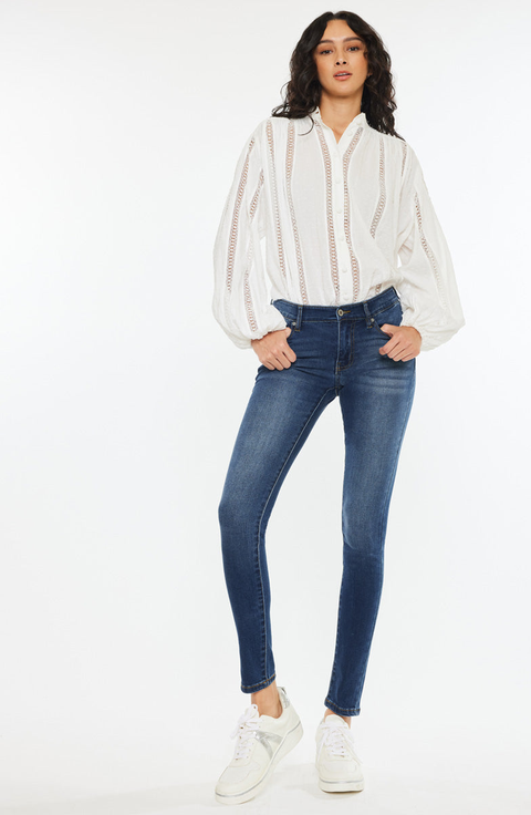 Madison Essentials Mid Rise Super Skinny